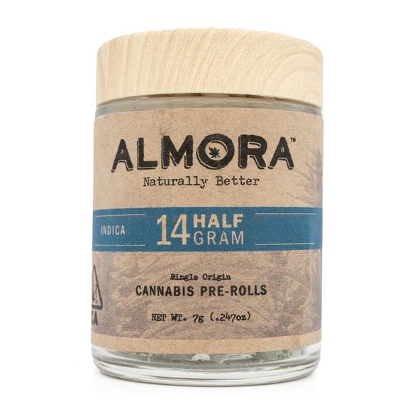 ALMORA FARM .5 Grams Pre Roll 14 Pack HEAVY OG INDICA