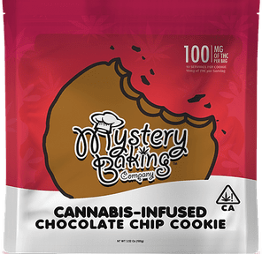 1. Mystery Baking Co. 100mg THC Cookies - Chocolate Chip (H)