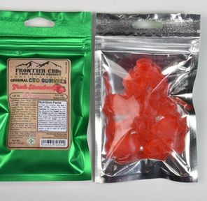 CBD - Edible - 10pc Gummies 25mg (250mg) by Frontier CBDs
