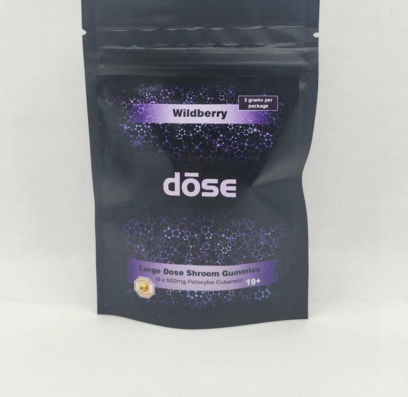 Dose Wildberry Gummies 6X500MG