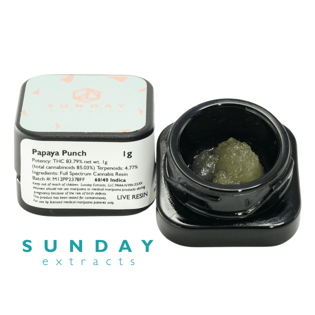Sunday Extracts - Concentrate - Papaya Punch - 1g
