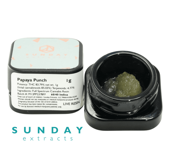 Sunday Extracts - Concentrate - Papaya Punch - 1g
