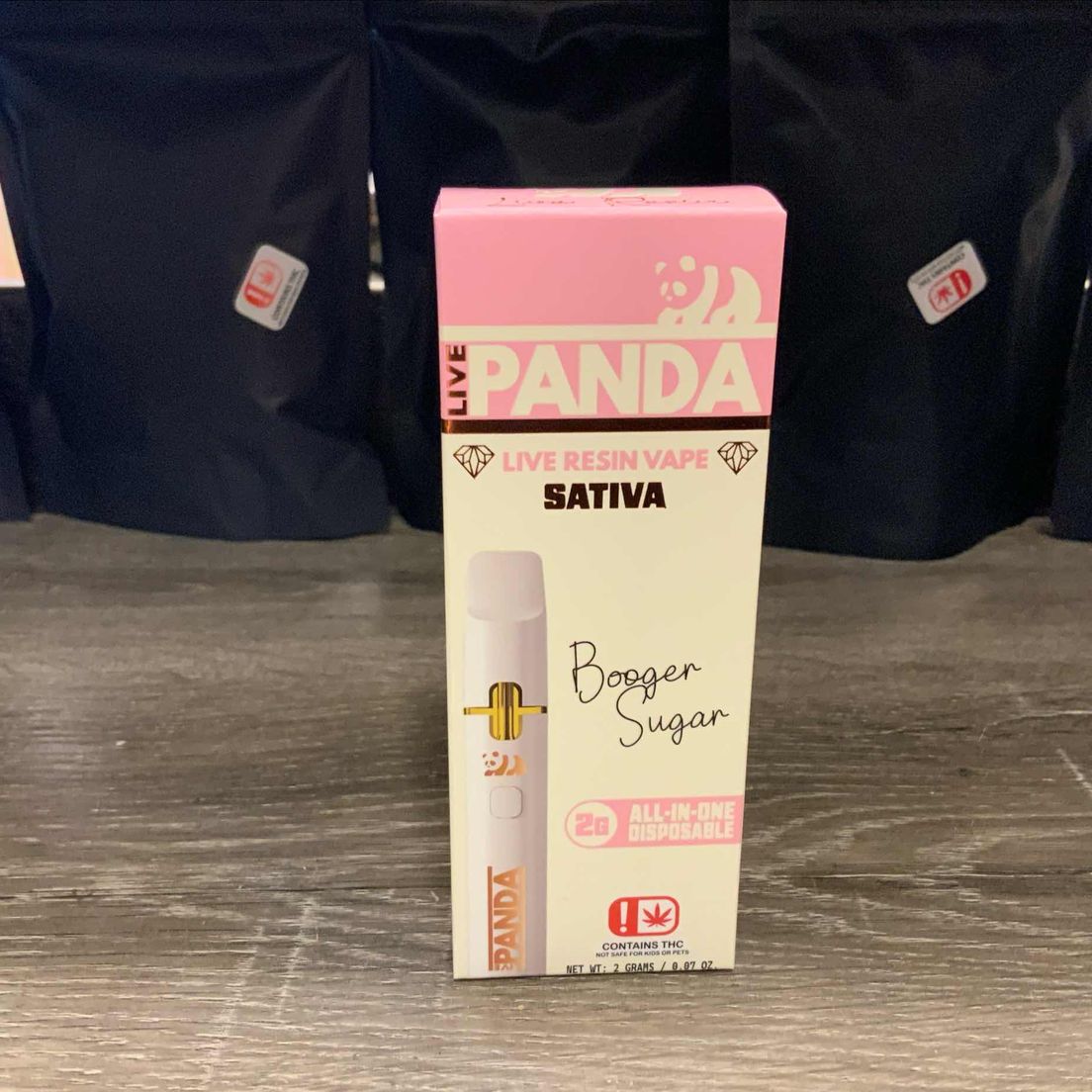 Booger Sugar Live Panda Disposable 2g