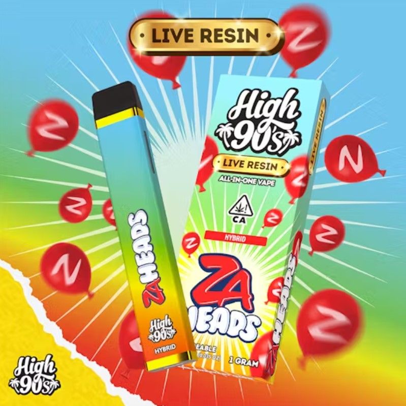 ZA Heads Live Resin All-In-One Vape