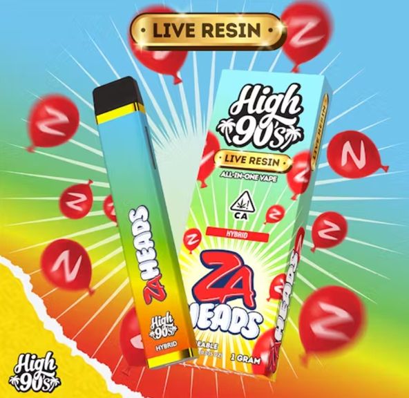 ZA Heads Live Resin All-In-One Vape