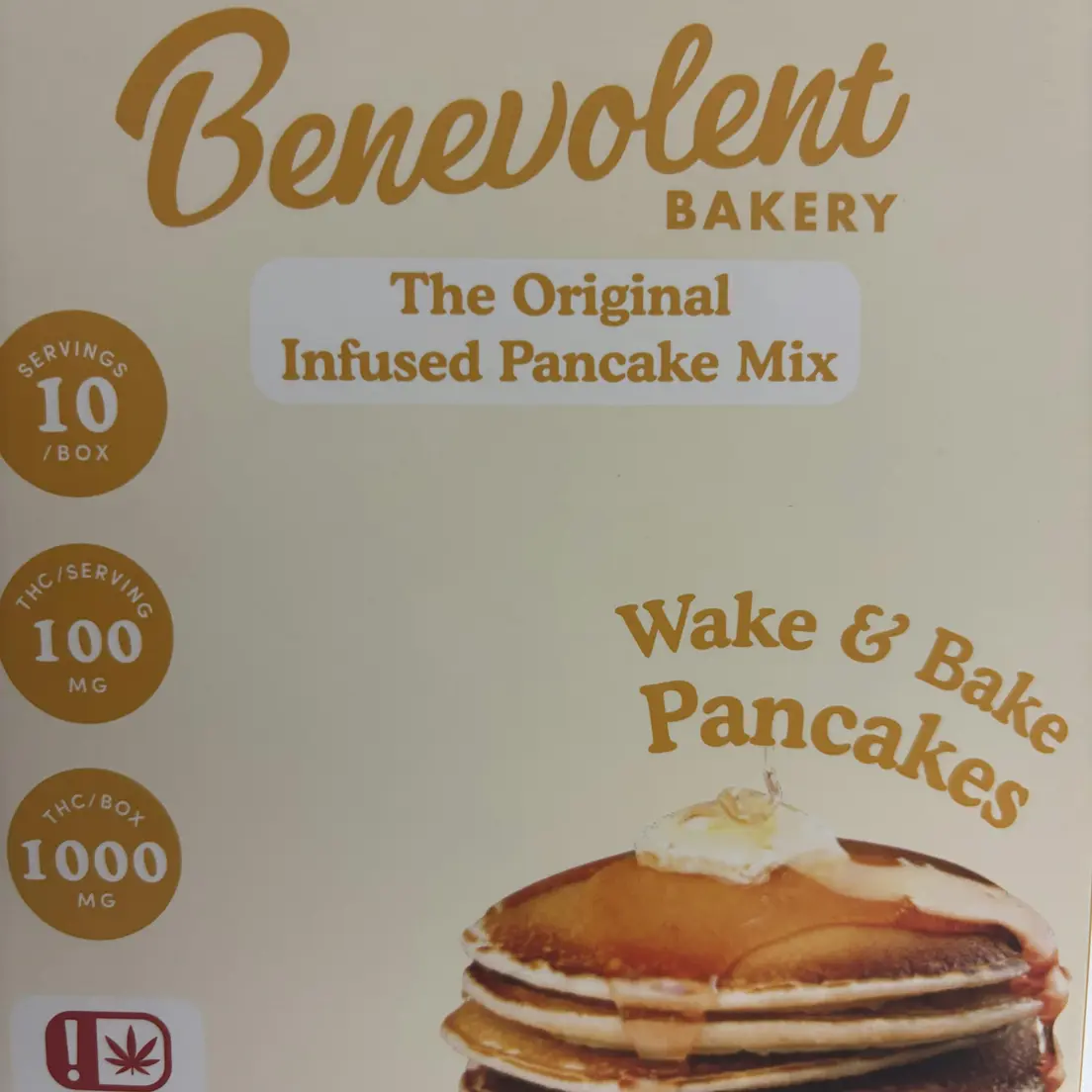 BENEVOLENT BAKERY 1000MG PANCAKE MIX