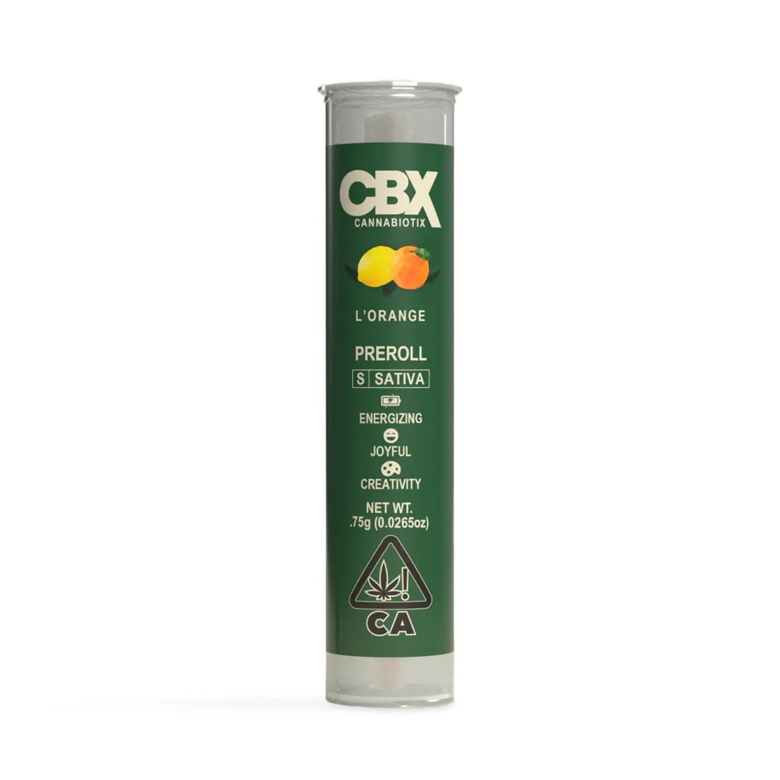 Cannabiotix- L'Orange Preroll 0.75g (S)