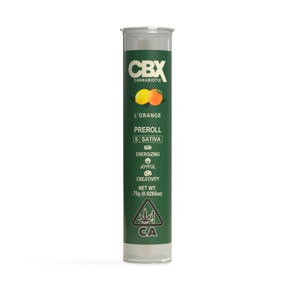 Cannabiotix- L'Orange Preroll 0.75g (S)