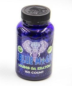 Blue Magic Maeng Da Kratom Capsules 150ct -