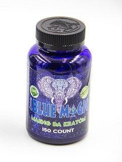 Blue Magic Maeng Da Kratom Capsules 150ct -