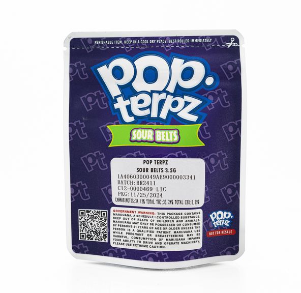 Pop Terpz- Sour Beltz 3.5g (H)