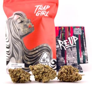 *Deal! $99 1 oz. Purple Haze (28.99%/Sativa) - Trap Girl + Beverage Coozie