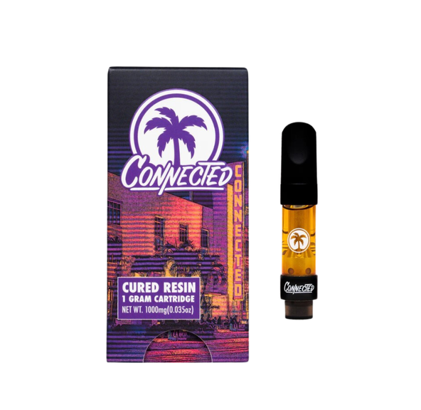 Connected - Electric Blue | 1g Cured Resin Cartridge | THC 88%