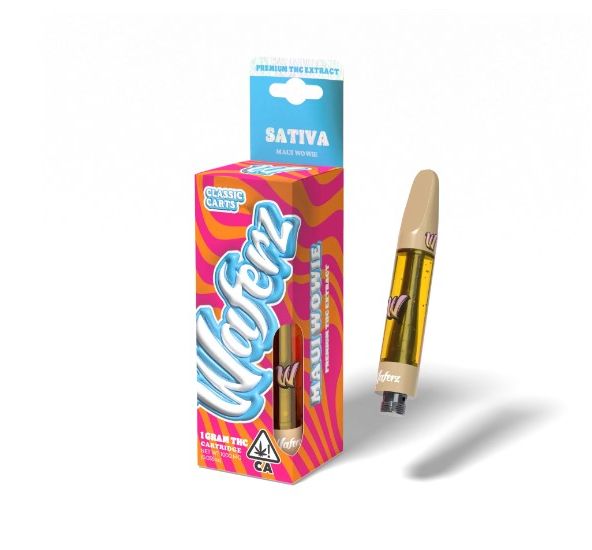 Waferz - Maui Wowie 1g Distillate Cartridge