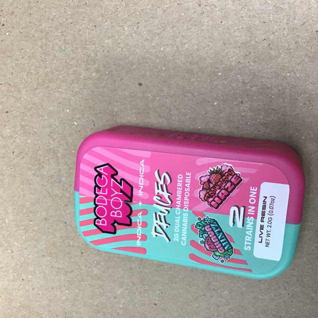 Guava Mintz / Strawberry Haze Deuces Bodega Boyz Disposable 2g