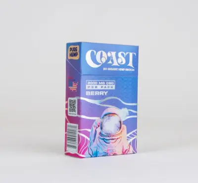 Coast Hemp Smokes - Berry