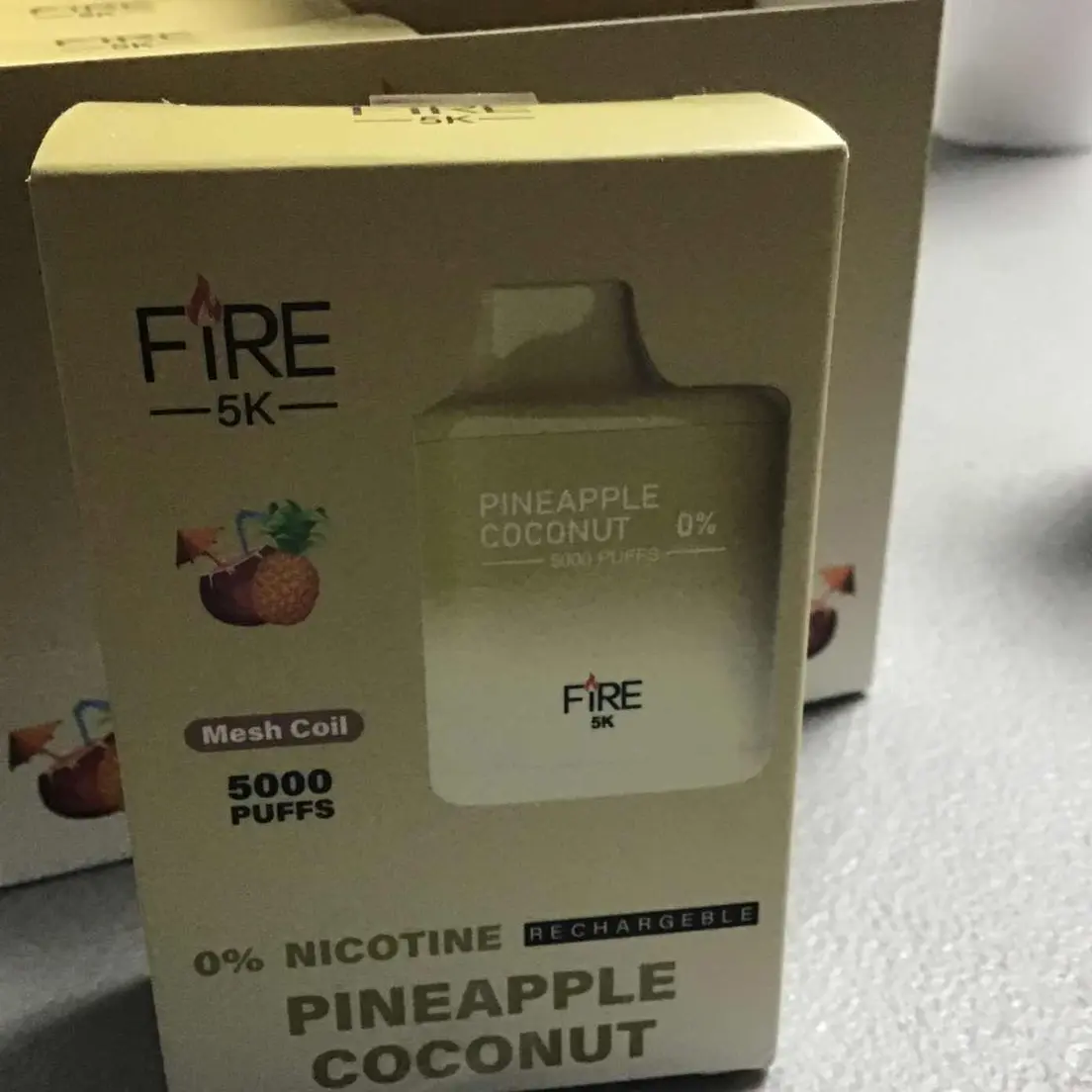 fire pineapple coconut