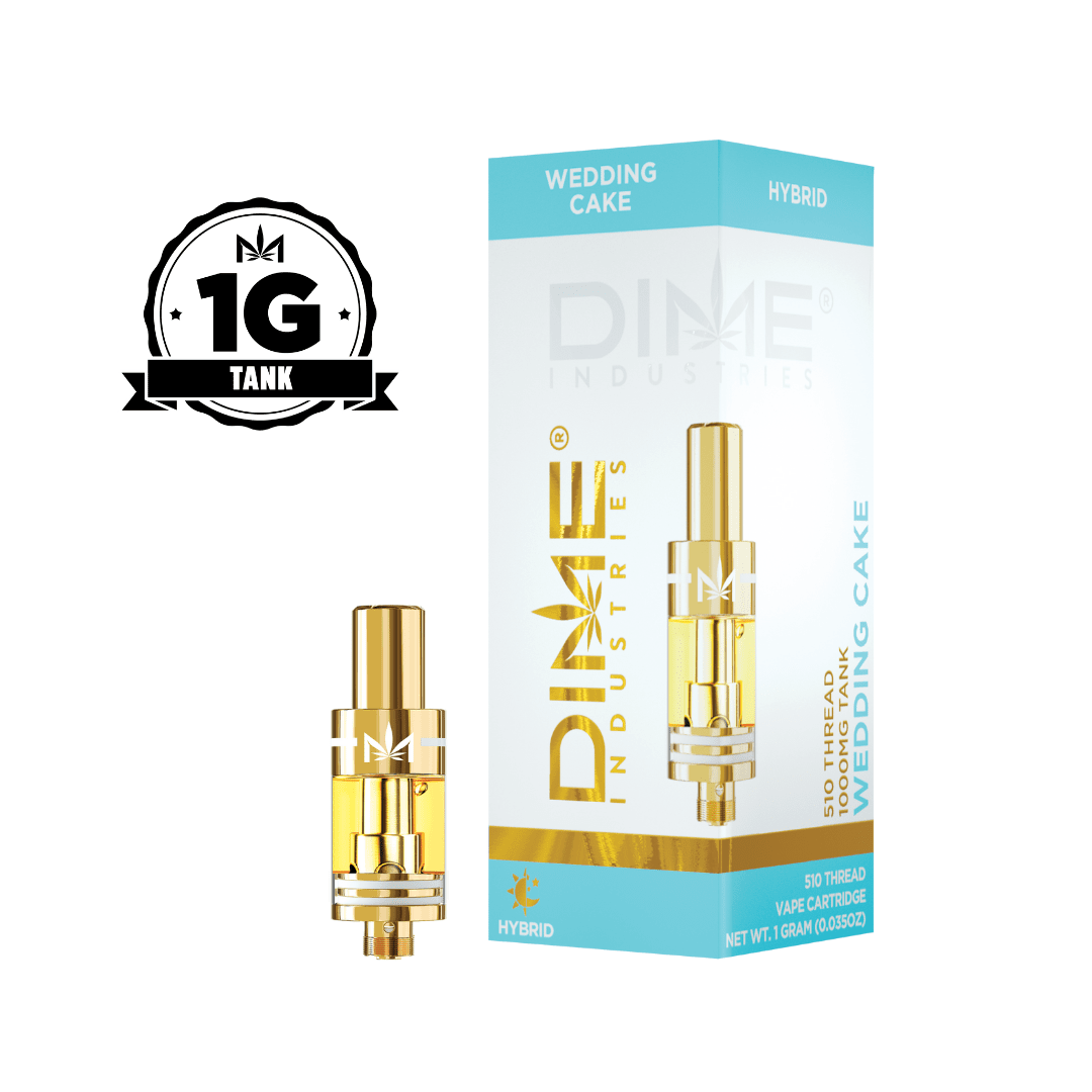 Dime | Vape Cart | 1g | Signature Distillate | Wedding Cake