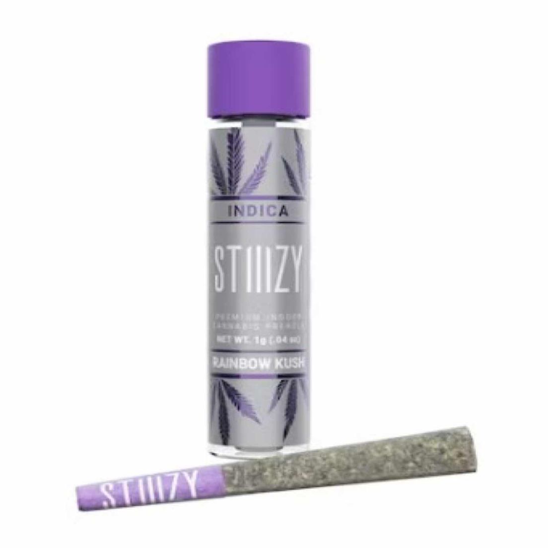 [STIIIZY] NAKED Preroll - 1g - Rainbow Kush