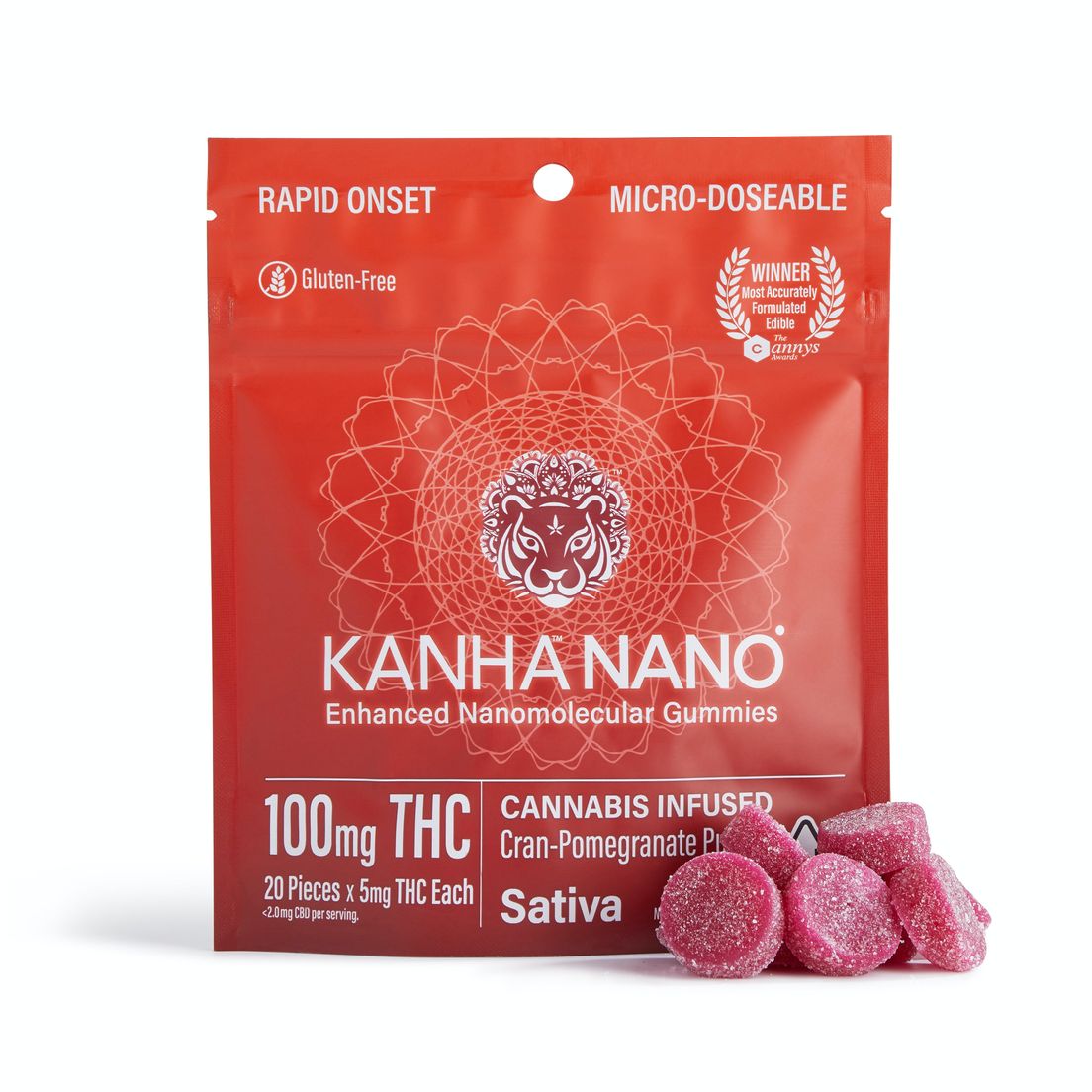 Nano Cran-Pomegranate Punch Sativa 100mg