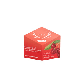 Wyld — Sour Cherry Indica Enhanced Gummies 40.00 g