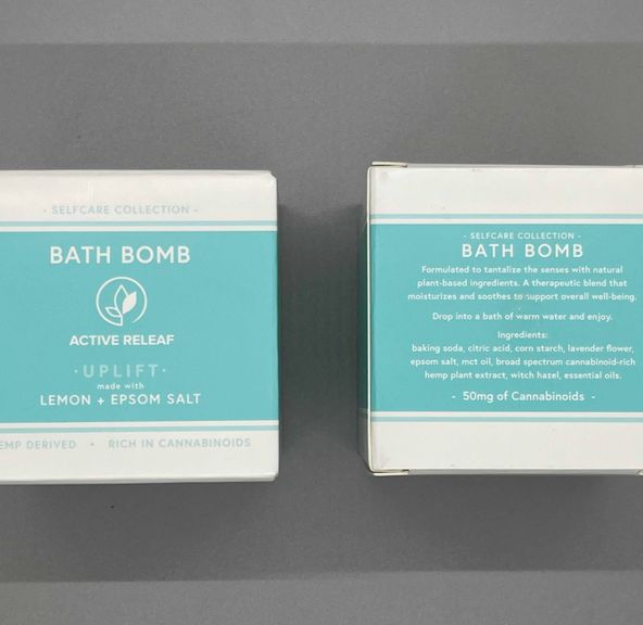 Bath Bombs 50mg - Active Releaf