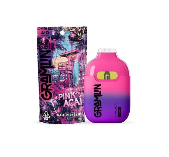 Gramlin - AIO Vape - 1g - Pink Acai