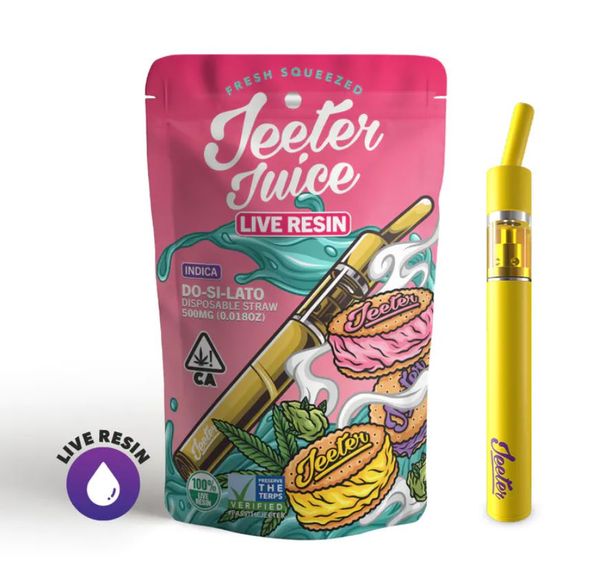 .5g Dosilato Live Resin Disposable Straw - JEETER
