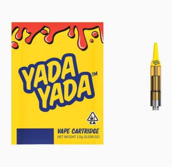 Yada Yada: 1g 510 Cart: Liquid Diamond: Blue Dream