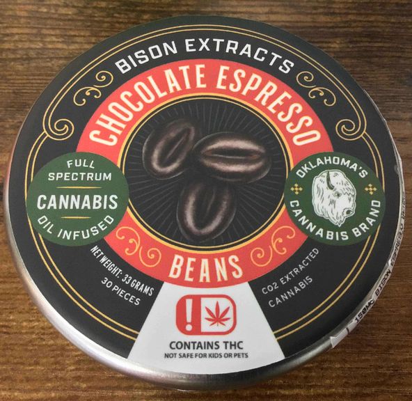 Bison Espresso Beans - 150mg