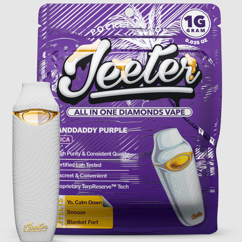 Jeeter - AIO Liquid Diamonds - 1g - Granddaddy Purple