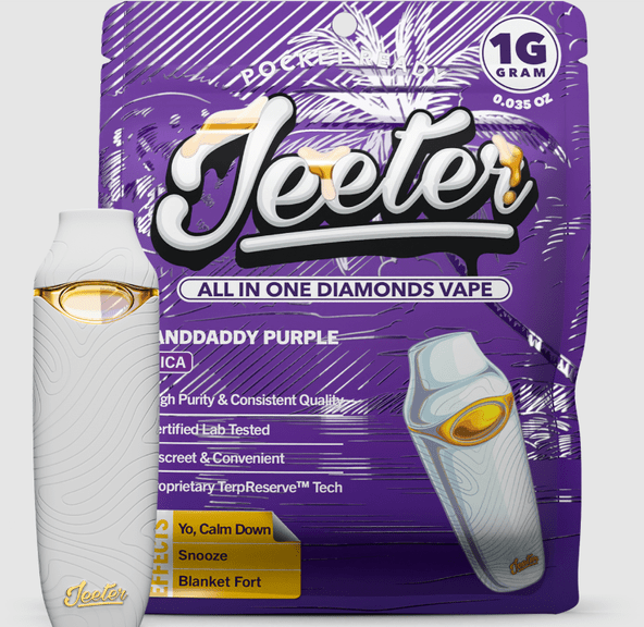 Jeeter - AIO Liquid Diamonds - 1g - Granddaddy Purple