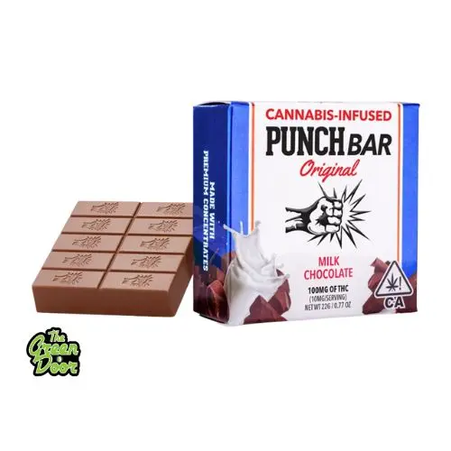 PUNCH - Milk Chocolate - PunchBar - 100MG