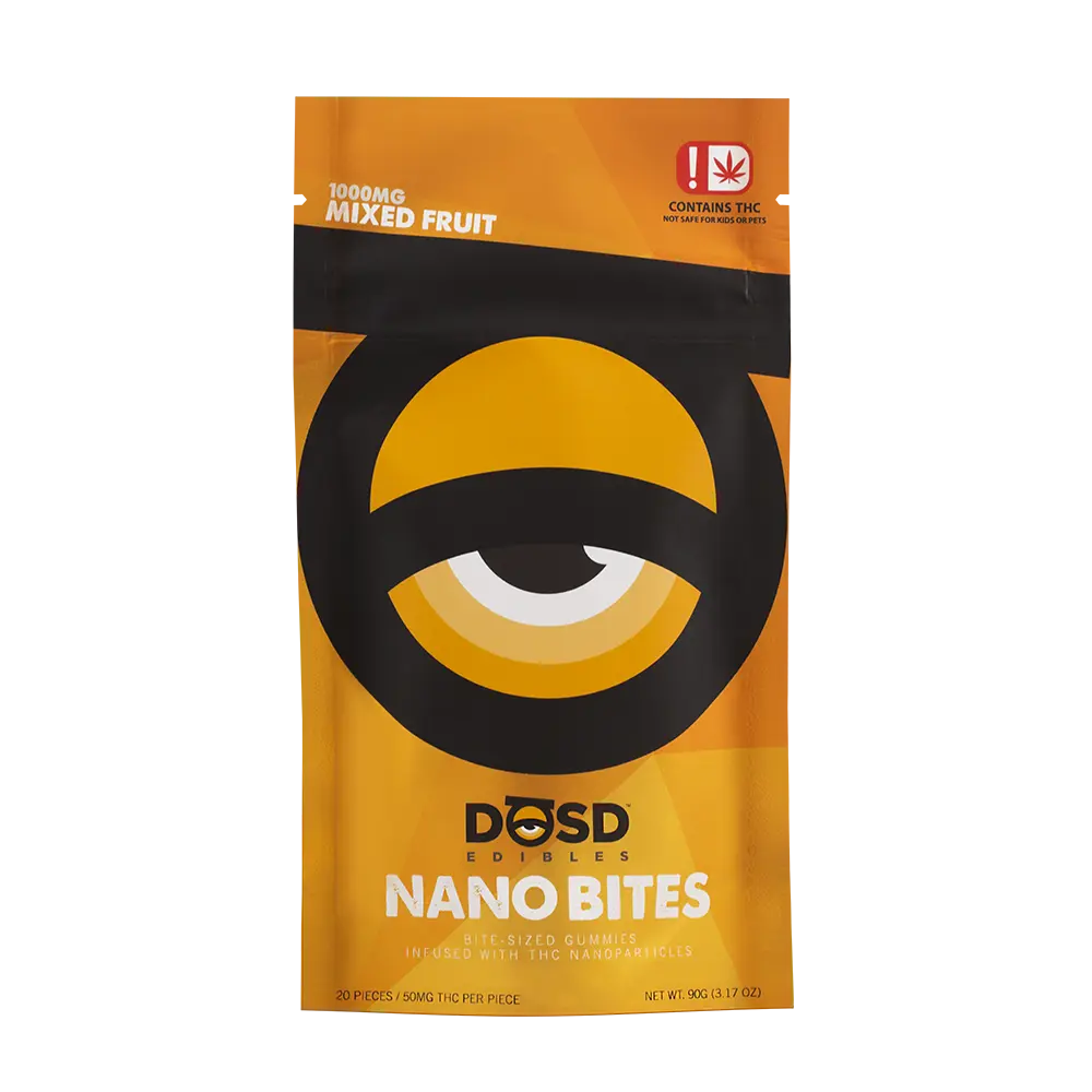 DOSD EDIBLES MIXED FRUIT INDICA 1000MG