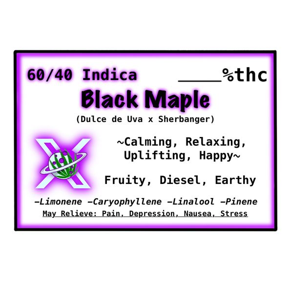 Black Maple ($50 Tier)
