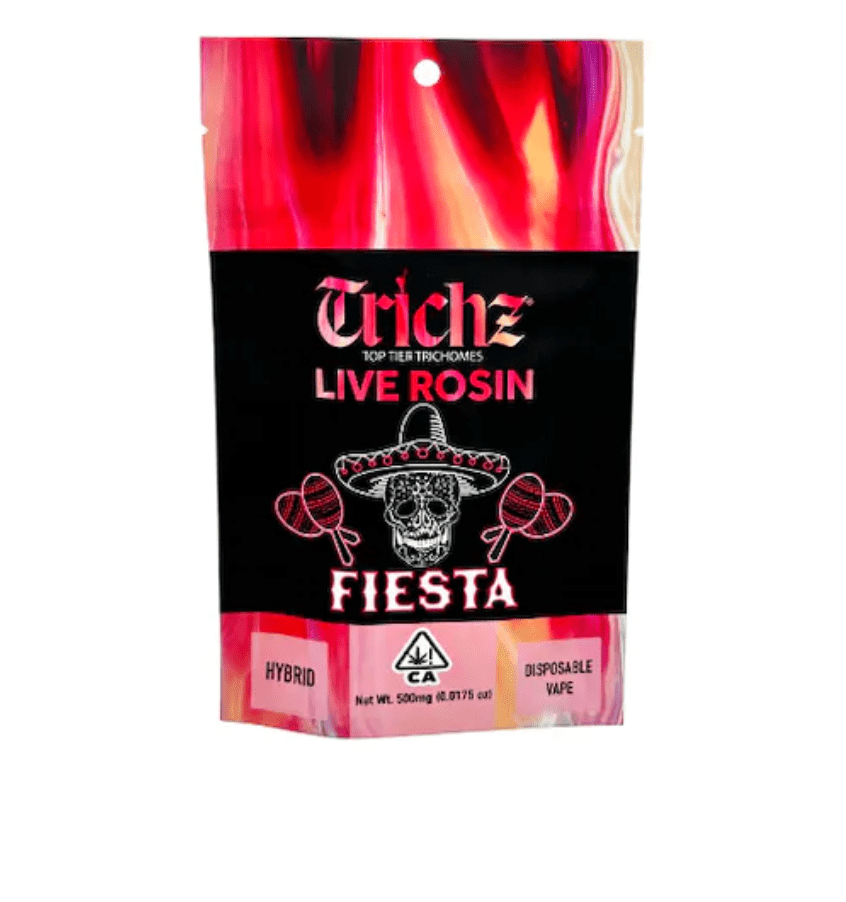 Trichz Live Rosin Disposable .5g - Fiesta 80%