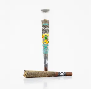 1 x 1g Shatter Infused Blunt Hybrid Pineapple Zest by KushKraft