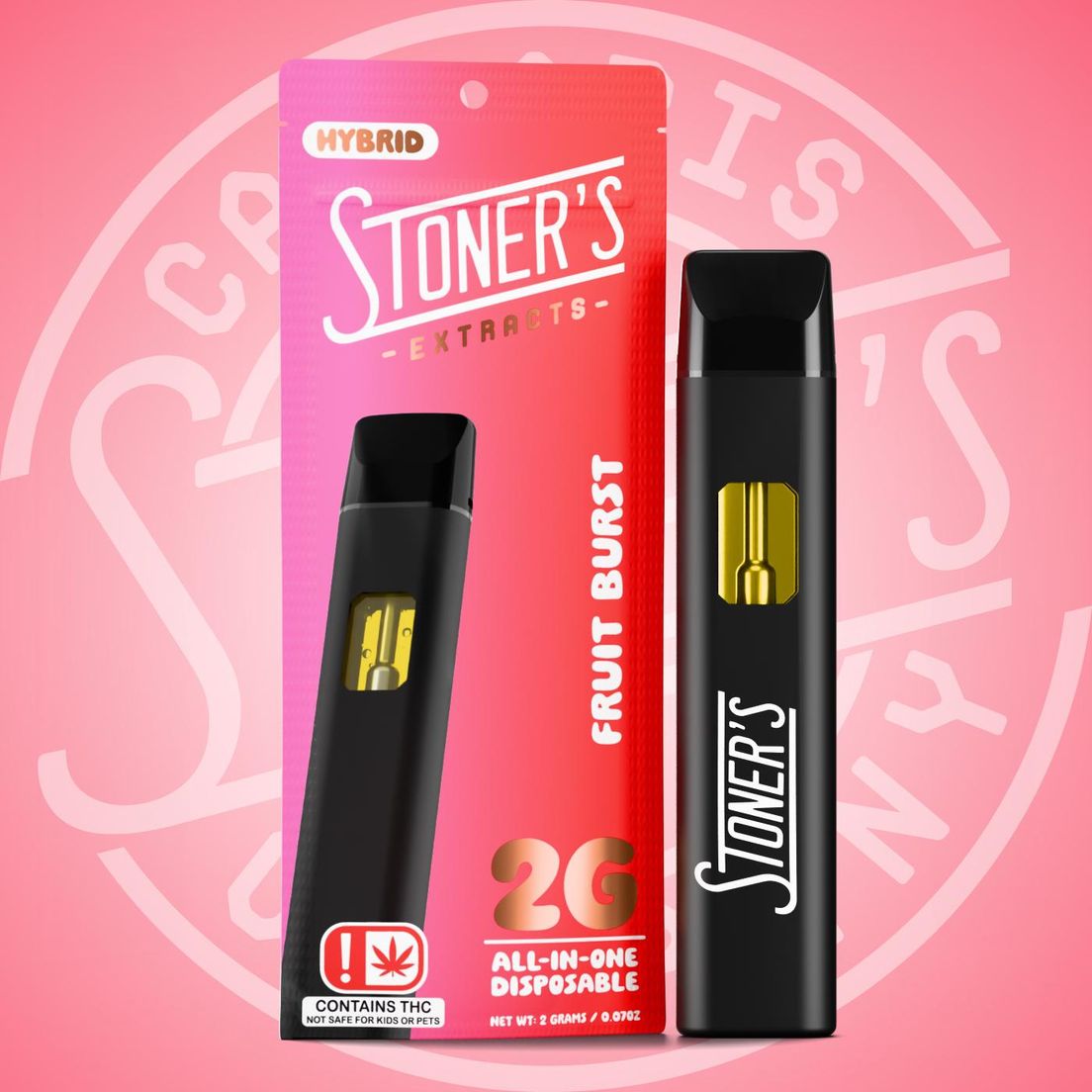 Stoner's Extracts - Disposable - Fruit Burst 2g