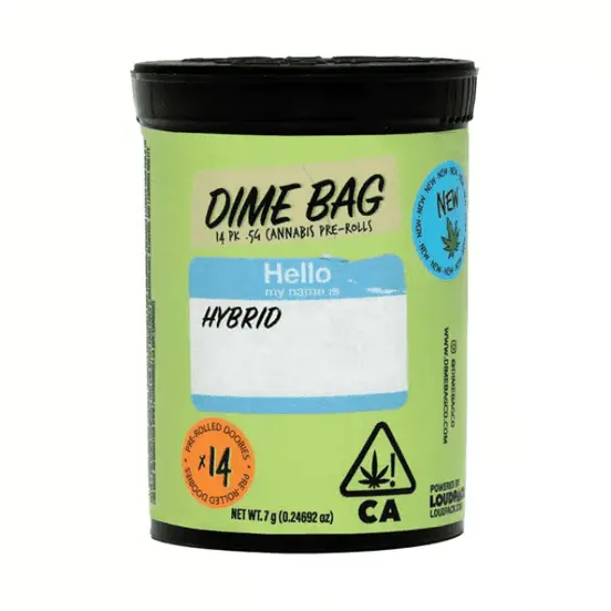 Dime Bag Pre-roll 14pk Blue Dream 7g