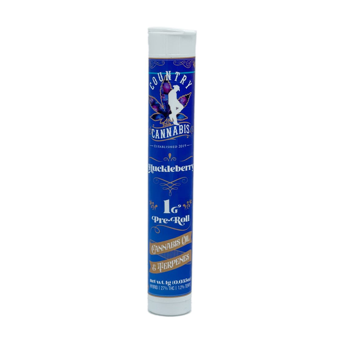 Country Cannabis - Infused Pre-Roll - Huckleberry