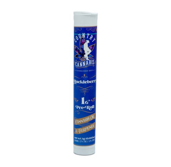 Country Cannabis - Infused Pre-Roll - Huckleberry