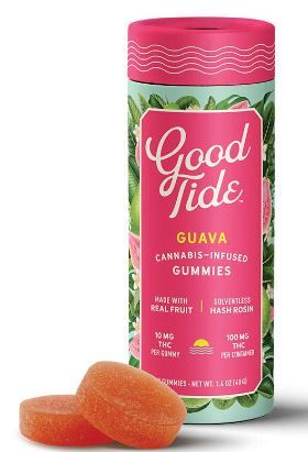 [Good Tide] Rosin Gummies - 100mg - Guava (H)