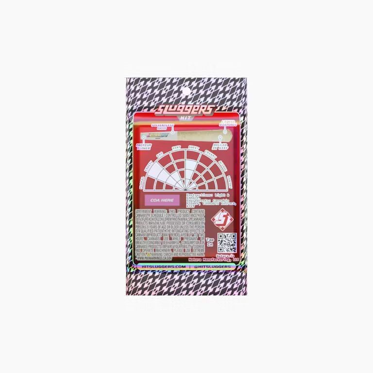 Sluggers x Backpack Boys - Black Cherry Gelato Infused Prerolls 5pk - 3.5g