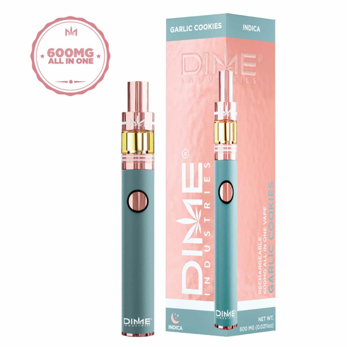 DIME GARLIC COOKIES ROSIN DISPOSABLE .6G