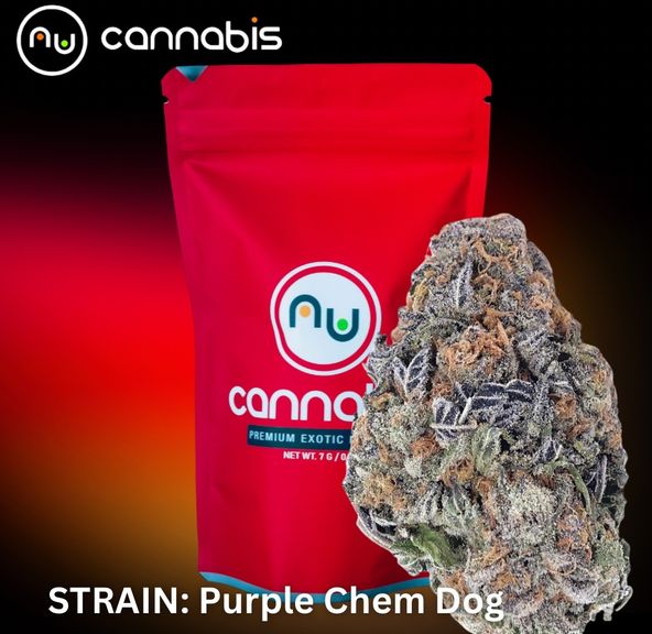 NuCannabis - Purple Chem Dog 28g - PREMIUM INDOOR FLOWERS