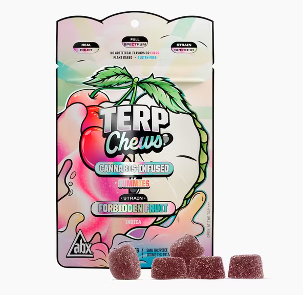 Absolute Xtracts Terp Chews Forbidden Fruit Gummies 100mg