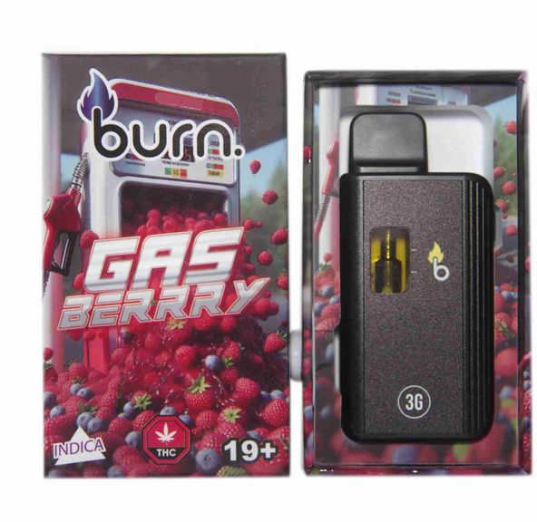 3 Gram Burn Disposable – Gas Berry (3 Gram)