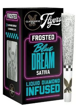 [Claybourne Co.] Frosted Flyers 2 Pack Prerolls - 1g - Blue Dream (S)