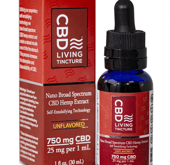 CBD Tincture - Unflavored - 750mg