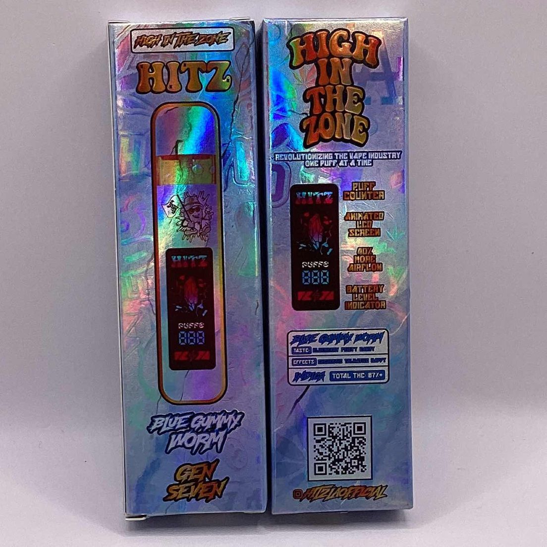 HITZ - Disposable - Blue Gummy Worm - 2G